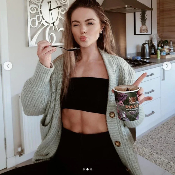 Zara Light Blue/green oversized  Cardigan Sweater, size small with pockets - Picture 3 of 11